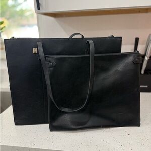 Black Beis Large Work Tote - New